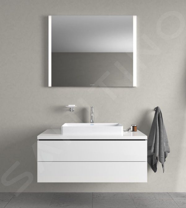 Duravit DuraSquare – Waschtischschale 600×335 Mm, DuraCeram, Mit WonderGliss, Alpinweiß 23556000001 7